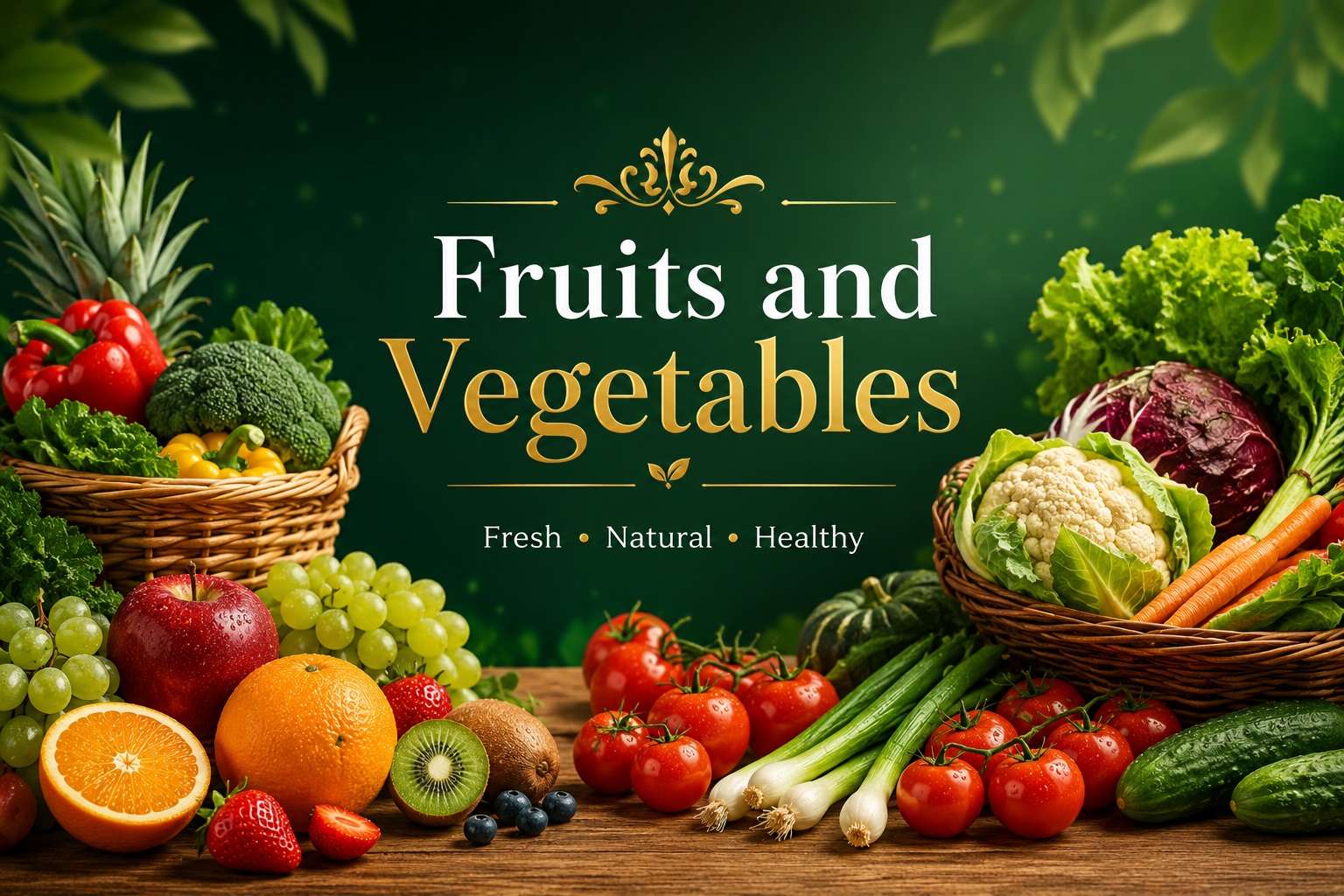 Fruits and Vegetables