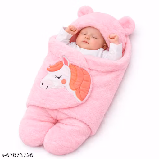 SoftNest Newborn Baby Wearable Blanket – Supersoft Designer Wrap for Baby Boys & Girls